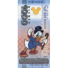 Disney 1000 Dollar Scrooge McDuck